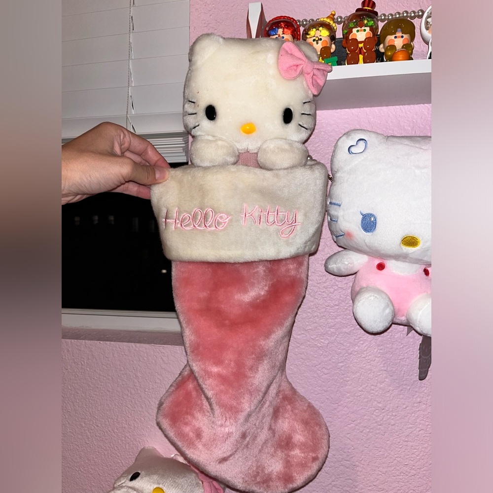 Sanrio original vintage hello kitty stocking ADORABLE
